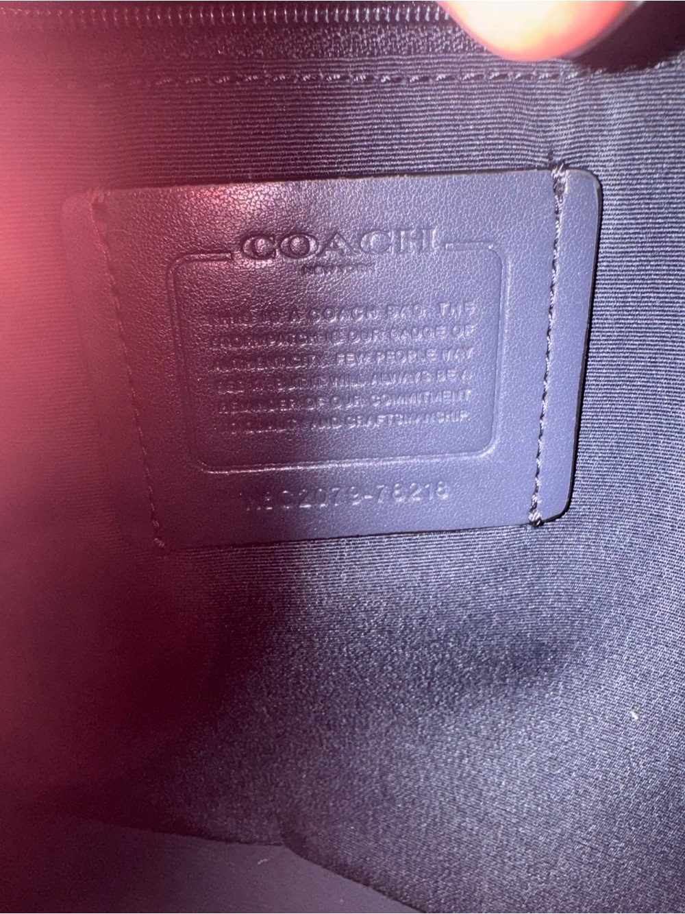 Coach Signature Chain Central Tote is crafted from refined calf leather - Picture 3 of 7
